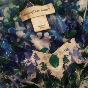 CHRISTOPHER & BANKS" shirts